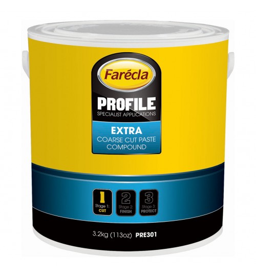 FARECLA PROFILE EXTRA CORSE CUT PASTE COMPOUND (3.2KG) PRE301 - FAST DELIVERY 
